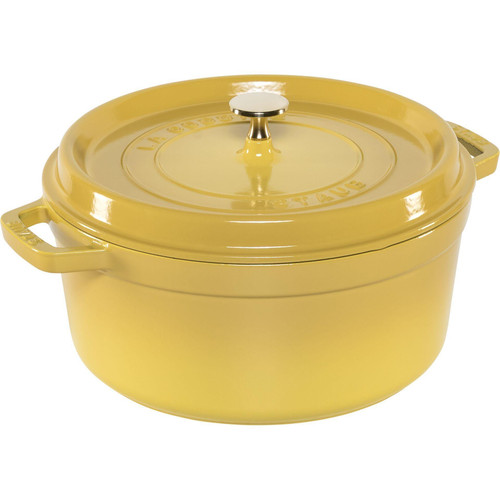 STAUB Enamelled Cast Iron Casserole Dish with Lid