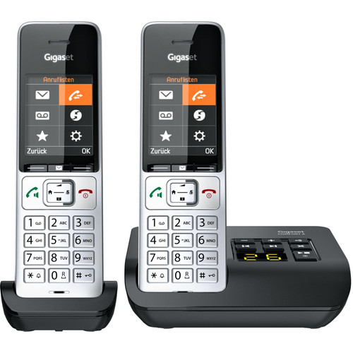 Gigaset COMFORT 500A Duo Silver-Black