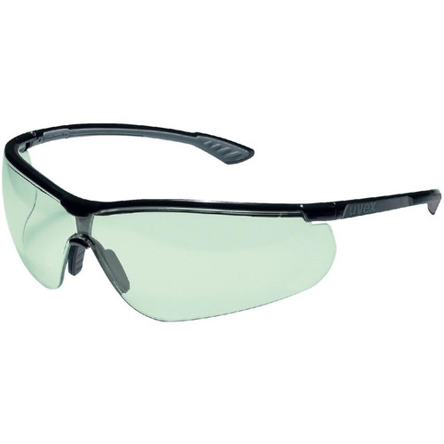 uvex Sportstyle Variomatic Temple Glasses - Self-tinting Lens - UV400 - Black/Anthracite