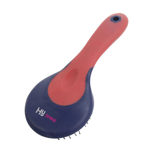 Hy Equestrian Pro Groom Mane & Tail Brush - Purple/Pink