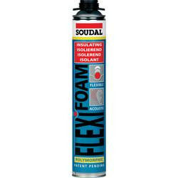Soudal 750ml Flexi-Foam Flexible Expanding Foam