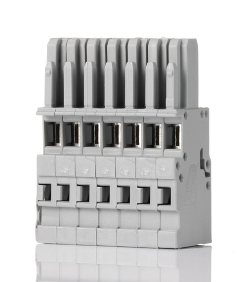 WAGO 769 - 107 7P Grey Terminal Block