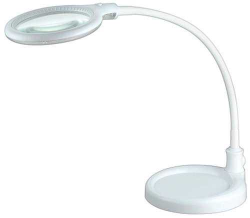 PRO ELEC PELL0054 4" 2-in-1 LED Desk Magnifier Lamp