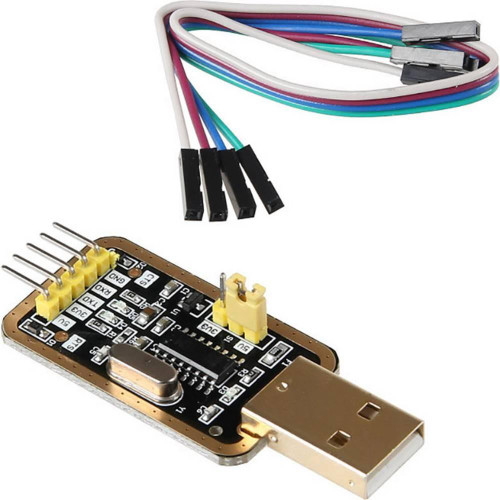 Joy-IT sbc-ttl Jumper Cable Raspberry Pi 1 x USB 2.0 Male A-4 x Wire Bridge Female 20.00 cm