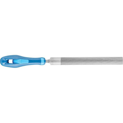 Pferd 11235207 Cut 2 Type Half-Round File, Silver/Blue, 200 mm