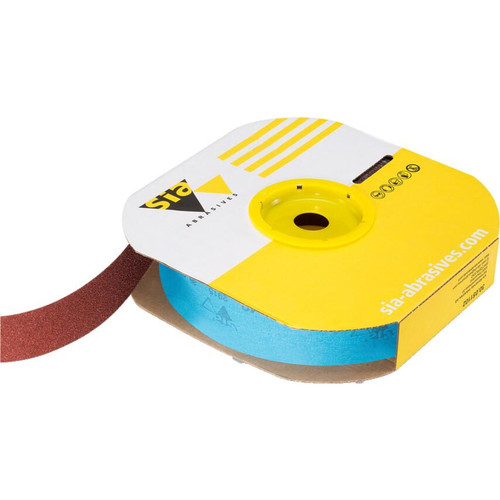 sia Abrasives 1133.2142.0120 Series 2915 siarol Cloth Economy Abrasive Roll, 120 Grit, 50mm x 25m