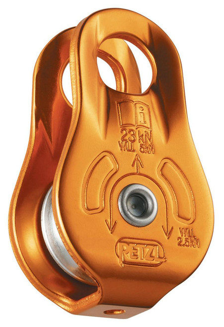 Petzl P05W FIXE Versatile Compact Pulley, Yellow