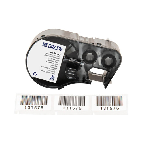 Brady Polyester Pre-Sized Labels for Label Printer M410 & M510-180
