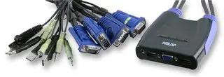 4-Port USB VGA/Audio Cable KVM Switch (1.8m) CS64U ATEN