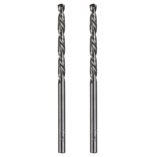 Milwaukee HSS-G THUNDERWEB Metal Drill Bits (2) 2.0mm OL:49mm WL:24mm
