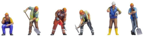 NOCH Construction Worker with 3D Printing Technology Scale N Gauge Figures