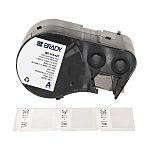 Brady Self-Laminating Vinyl Labels for Label Printer M510 & M511 - Self Adhesive Vinyl Printer Labels - Cable Management - Black on White (38.10 mm x 12.70 mm) - M5-115-427