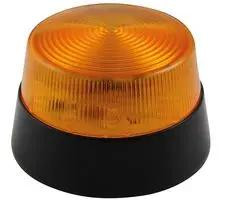 Velleman HAA40AN LED Flashing Security Light, 12 V, Amber, 77 mm
