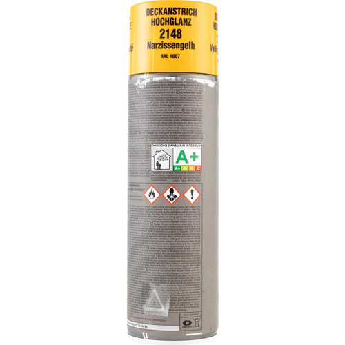 2148 Safety Yellow Hard Hat Quick Dry Spray Paint Aerosol 500ml