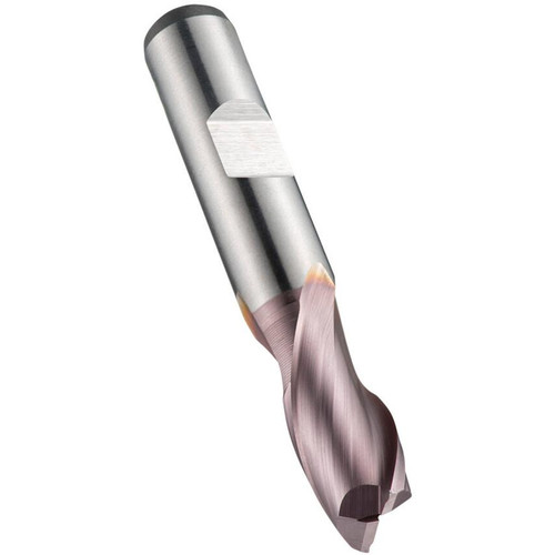 Dormer C126 C1268.0 HSS-E-PM 2 Flute Slot Drill/Milling Cutter with TiCN Coating, Diameter 8.0 mm, Single Pack