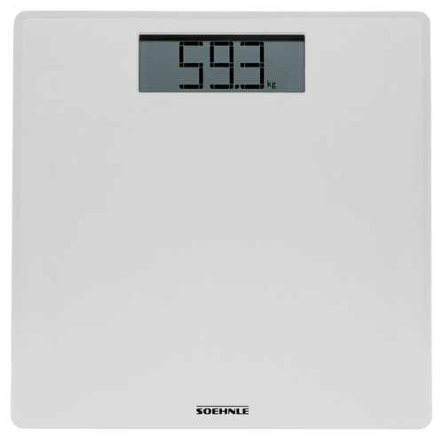 SOEHNLE Style Sense Comfort 400 Bathroom Scale, Silver