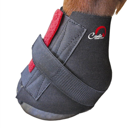 Cavallo Big Foot Boot Pastern Wrap - Black, 10