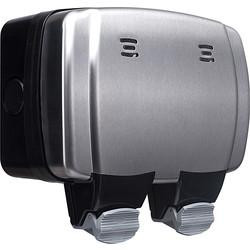 BG Electrical Outdoor Double Switched Power Wall Plug Socket