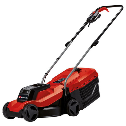 Einhell Electric Lawn Mower, 1000W, 32cm Cutting Width, 30L Large Capacity Grass Box, Variable Height Grass Cutter (30-70mm)