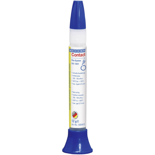 WEICON Contact VA 1401 Cyanoacrylate Adhesive 12g for Rubber, Paper & Plastics