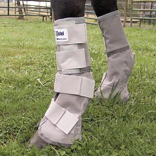 Cashel Crusader Horse Fly Leg Guards Small Horse/Arab Grey