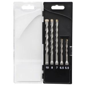 Draper 24904 Expert SDS Metric and Masonry Drill Bit Set, Blue, 5 Pcs
