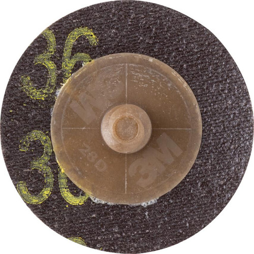 3M 3M-22398 Roloc Coated Cloth-Backed Abrasive Disc 2 Inch Diameter, Grade 36YF