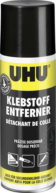UHU 51450 Adhesive Remover Spray Can, 200 ml