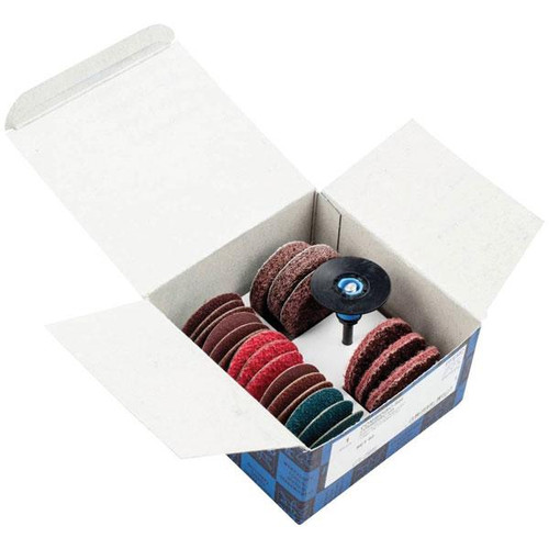 PFERD 42790050 Combi Disc Tool Set 50 - Medium Grit Construction, Compatible with Angle Grinder