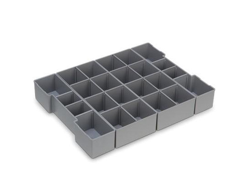 L-BOXX Sortimo Insetbox K3 grey Storage Tray