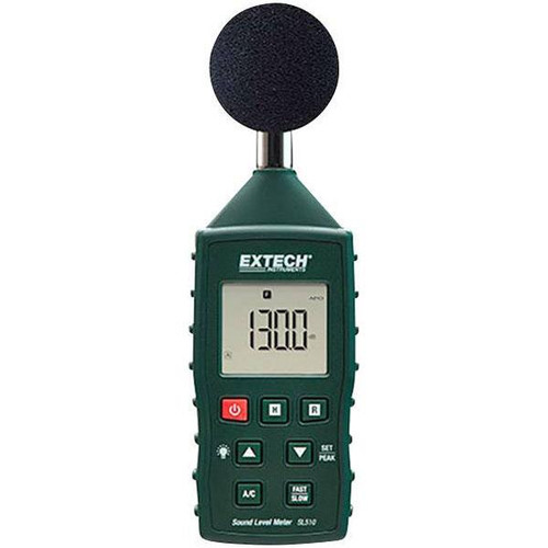 Extech SL510 Sound Level Meter, 35-130 dB, Class 2