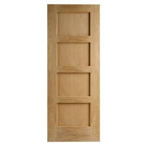 Oak Shaker 4 Panel Internal Door