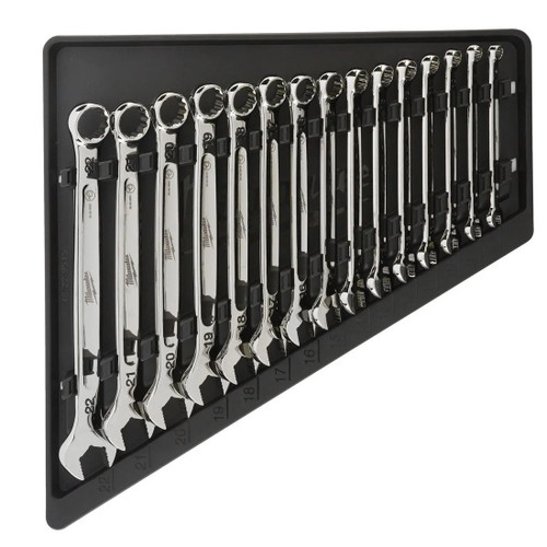Milwaukee Metric MAX BITE Combination Spanner Set 15 Piece