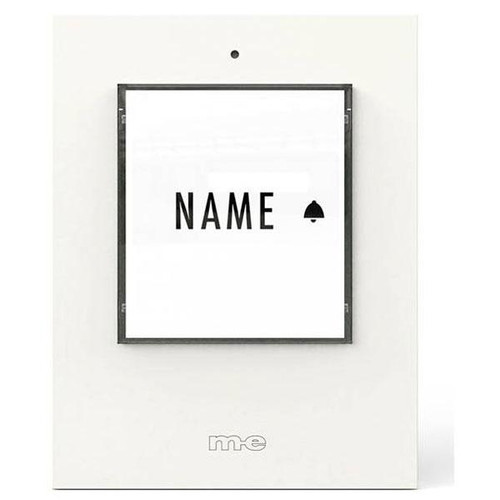 m-e Bell Push KTF-1 W for 1 Family House