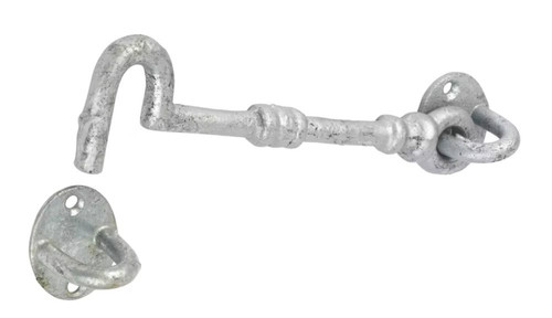 Gatemate Cabin Hook Cast Pattern - Galvanised - 152mm / 6"