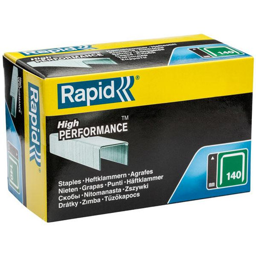 Rapid 140/10 Galvanised Box of 5000 Staples