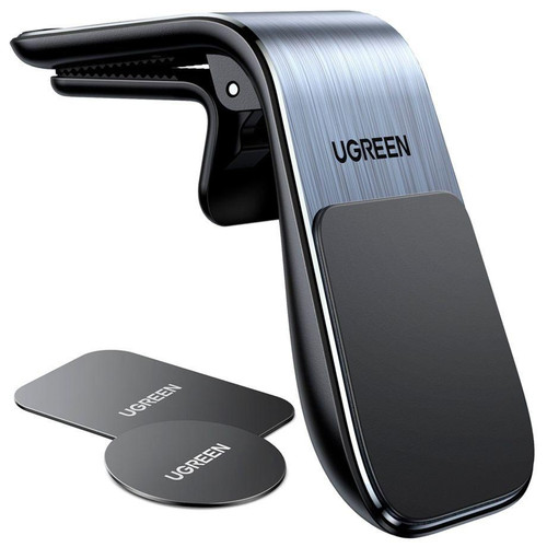 UGREEN Universal Magnetic Car Mount Phone Holder for Air Vent Grille with Black Magnet