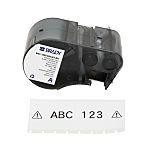 Brady Vinyl Label Tape for Label Printer BMP51/BMP53/M511 - Self Adhesive Printer Labels - Black on White
