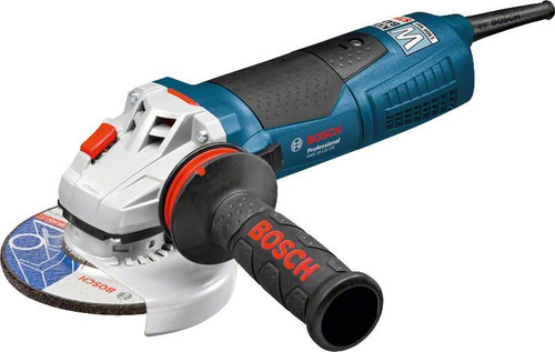Bosch Professional GWS 19-125 CIE 125 mm angle grinder (1900 W, with speed control, KickBack Stop, in carton)