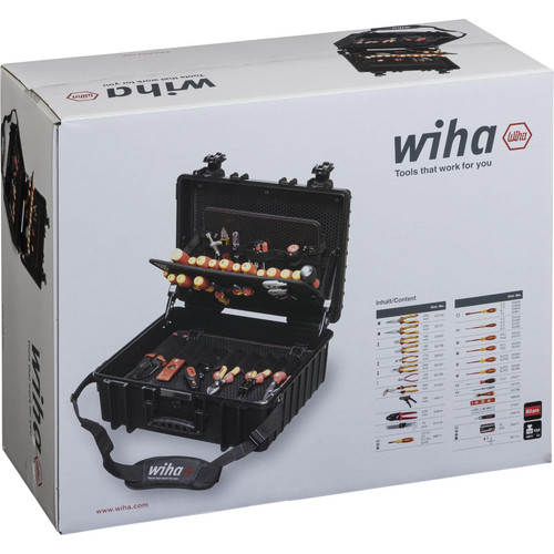 Wiha 9300702 Competence Electrician Tool Set VDE-Insulated Screwdriver Kit