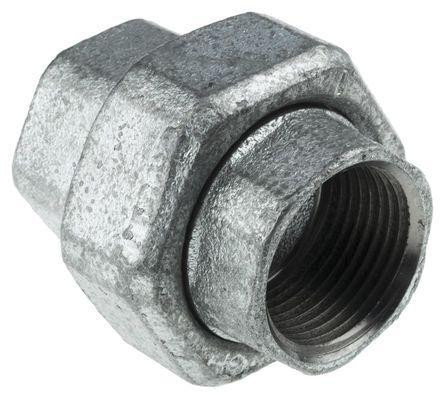 Georg Fischer GF-340 UNION (GALV) F X F 1 1/4 inch Malleable Iron fittings