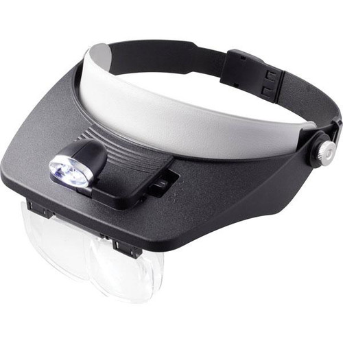 TOOLCRAFT TO-5137806 Head Magnifier with LED Lighting