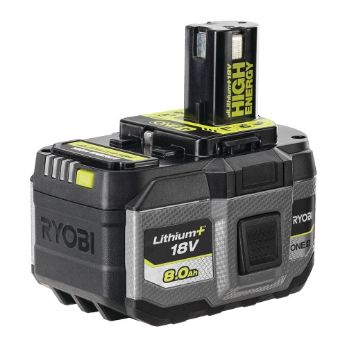 RYOBI 18V LithiumPlus High Energy Battery - 8.0Ah - RB1880T