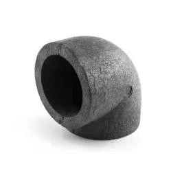 Domus Thermal Easipipe Rigid Duct 150mm 90 Insulation Horizontal Bend Grey