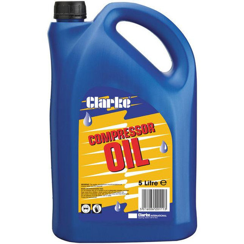 Clarke 5L Long Life Screw Compressor Oil - 3050840