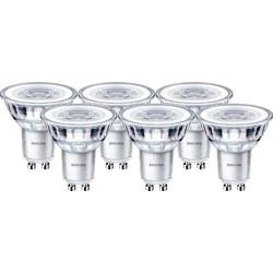 PHILIPS Classic Spotlight LED Bulb, GU10, Pack of 6