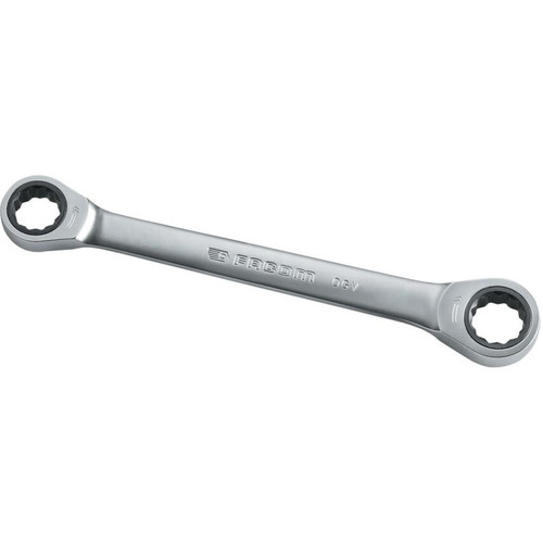 FACOM Ratchet Ring Spanner, 12 Point, 3/8 x 7/16, 1 Piece