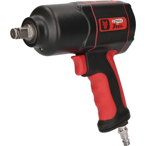 KS Tools 515.1200 1/2-inch Mini Impact Wrench Includes Exhaust Hose Assembly