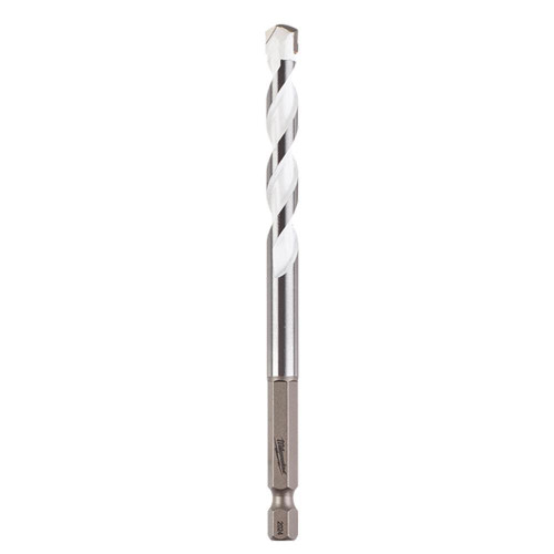 Milwaukee 4932471103 Multi-Material Hex Drill Bit, 1/4" Size, 7mm Diameter, 100mm Long