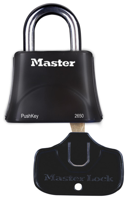 Master Lock MLK2650 PushKeyTM Accessibility Easy Use Padlock